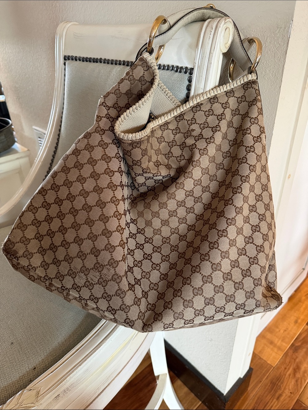 Gucci Horsebit large hobo bag